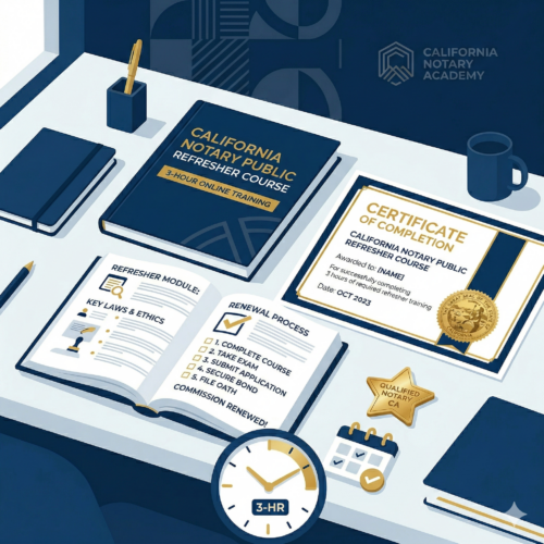 3-hour notary refresher course online